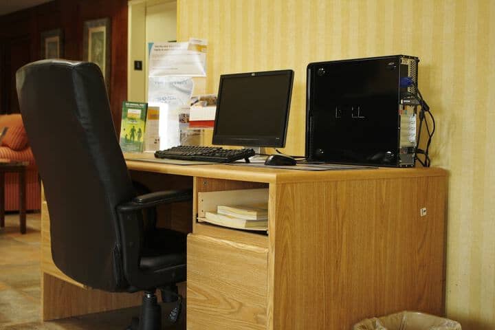 In-room business center