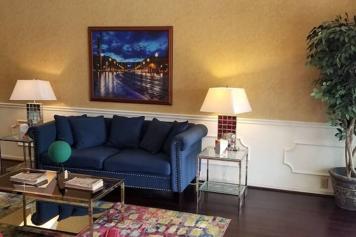 Lobby sitting area