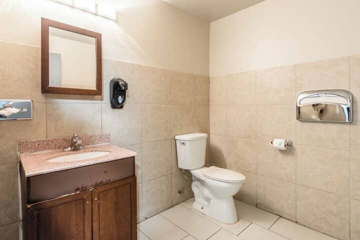 Shared bathroom